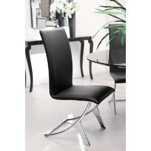 Zuo Modern Delfin Dining Chair Black