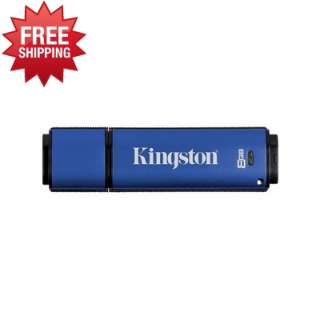 Kingston 8GB DataTraveler Vault Privacy Edition USB 2.0 Flash Drive 