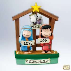  Peanuts Pageant 2012 Hallmark Ornament