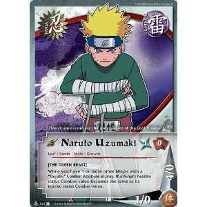  Naruto The Chosen N 343 Naruto Uzumaki Common Card Toys & Games