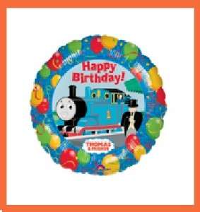   TRAIN balloons party supplies decoration birthday third 3rd NEW  