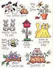 TWEET* PROVO CRAFT STICKERS Dog Cat Bee Bunny Birds