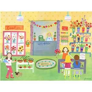  Flower Shop by Jill McDonald 40x30 in Baby
