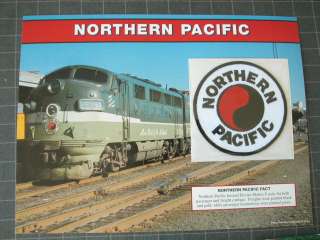 Northern Pacific Great American Emblem Railroad Patch  