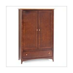   Blue AP Industries The Charmer 1 Drawer TV Armoire Furniture & Decor
