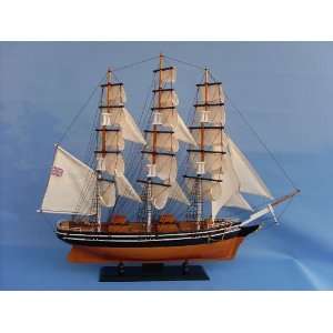  Cutty Sark 30   Wood Replica Tall Ship Model Not a Model Kit 