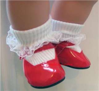 Doll Clothes Red Shoe fits American Girl Bitty Baby MJ  