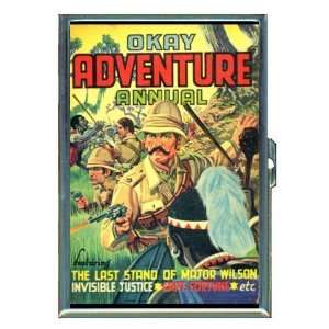 Adventure Comic Book Africa ID Holder, Cigarette Case or Wallet MADE 