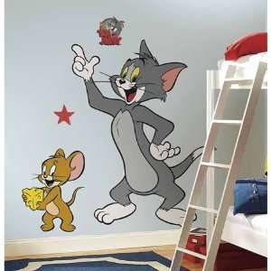  Hanna Barbera   Tom & Jerry Giant Wall Decals Everything 