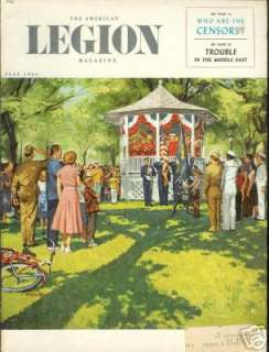 1954 Jul American Legion magazine antique TELEVISION
