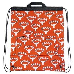   University of Texas Logo Drawstring Backpack Case Pack 24 Sports