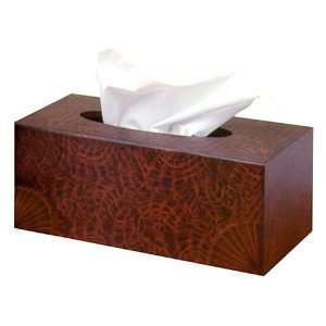  Rosewood Painted Tissue Box, Regular Size