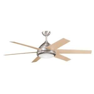 Kichler Lighting 300021BSS Ceres   56 Ceiling Fan, Brushed Stainless 