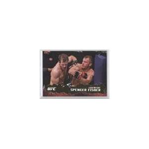    2009 Topps UFC Gold #23   Spencer Fisher Sports Collectibles