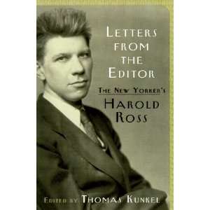   Editor The New Yorkers Harold Ross [Hardcover] Harold Ross Books