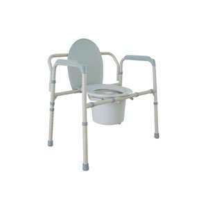   Duty Bariatric Folding Bedside Commode Seat