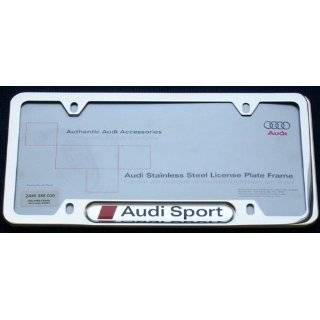 Genuine Audi Sport Polished Chrome License Frames by Audi
