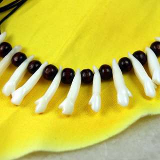 Fashion Amulet Necklace Real Tibet Wolf Tooth Pendants  