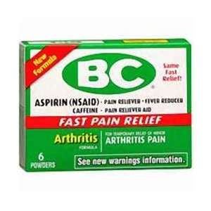  BC Arthritis Pain Relief   6 Powder Packets Health 