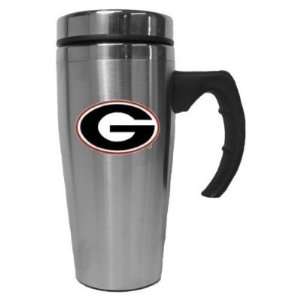  Georgia Bulldogs Contemporary Travel Mug   NCAA College 