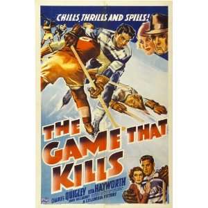  The Game that Kills Movie Poster (27 x 40 Inches   69cm x 