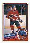 RARE 1983 84 CANADIENS CRAIG LUDWIG VACHON FOOD CARD  