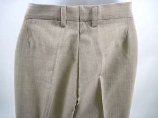 DOMENICO VACCA Tan Wool Dress Pants Slacks Sz 40  