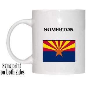    US State Flag   SOMERTON, Arizona (AZ) Mug 