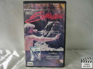 Savages VHS Andy Griffith, Sam Bottoms  