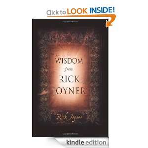 Wisdom From Rick Joyner Rick Joyner  Kindle Store