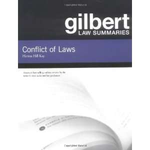   Law Summaries Conflict of Laws [Paperback] Herma Hill Kay Books