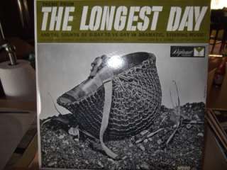   LONGEST DAY LP Diplomat2284 Niklos Andriano Al Goodman Sound Track