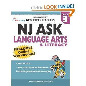  NJ ASK Practice Tests and Online Workbooks   3rd Grade 