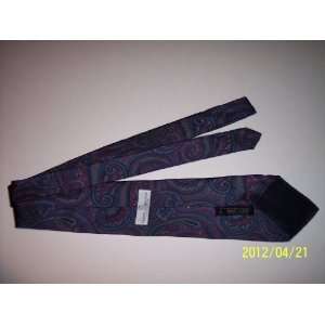  Mens 100% Silk Paisley Neck Tie with Design Style. New 
