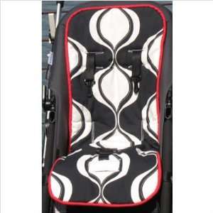  BeBe Chic Uptown Baby Red Baby Stroller Liner Baby