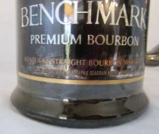 Seagrams Benchmark Premium Bourbon Whiskey Water Pitcher Pub  