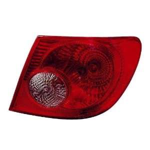 Depo 312 1942R ASN Toyota Corolla Passenger Side Replacement Taillight 
