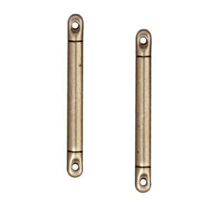 Brass Oxide Finish Lead Free Pewter 1 Inch Add A Bead Connector Link 