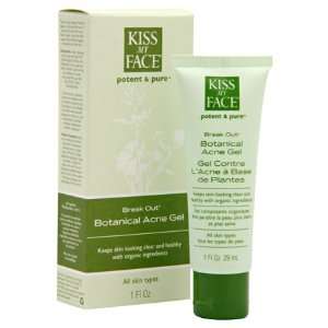  Kiss My Face Break Out Botanical Acne Gel, 1 oz (2 pack 