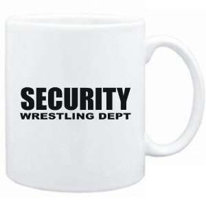  New  Security Wrestling Dept  Mug Sports