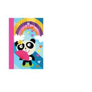  International Arrivals Panda Girl Quad Uno Journal, 5.375 