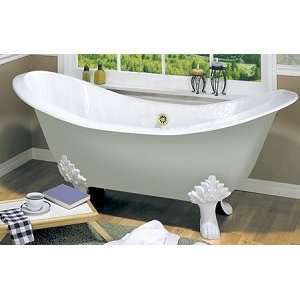   71 Inches Claw Tub DSLPB Brass Lion Paw Feet