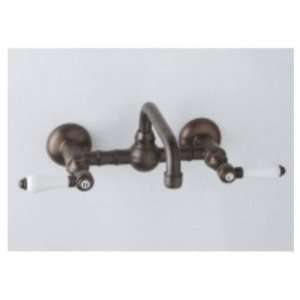  Rohl A1423XCSTN Satin Nickel Country Wall Mount Bridge 