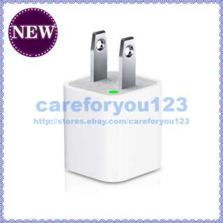 2X USB Power Adapter Charger For Apple ipod iphone 3G  