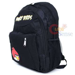Angry Birds Shcool Backpack Lunch Bag Black 2
