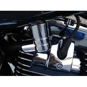   FUEL TANK FITTING COVER FOR HARLEY TOURING, SOFTAIL & DYNA Automotive