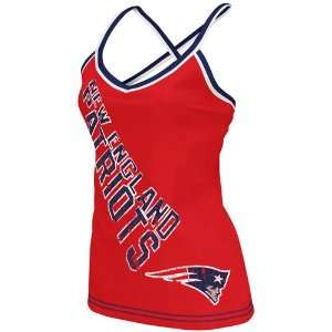   Shirts  Reebok New England Patriots Ladies Red Cheer Tank Top Sports