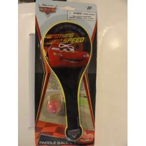  Cars Nothing but Speed Paddle Ball Toys & Games
