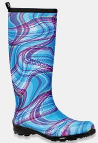 KAMIK CANADA MADE RUBBER BOOT BLUE KATHRYN WOMAN US 7  