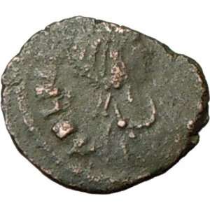 Aelia Flacilla Wife of Roman Emperor Theodosius I Ancient Coin Victory 